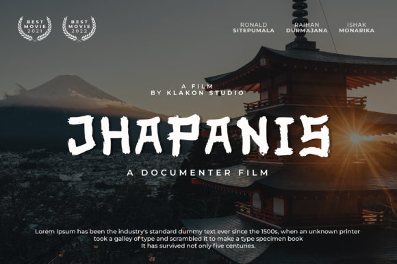 Discovering Jhapanis: A Font with Japanese-Inspired Elegance