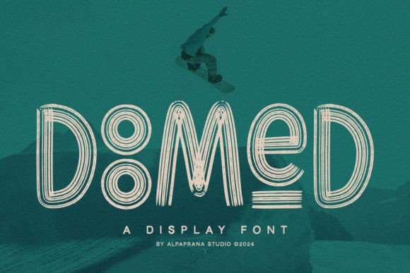 Doomed: A Display Font with Bold Personality