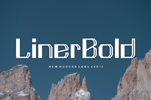 Linerbold: The Modern Display Font for Bold Creative Projects