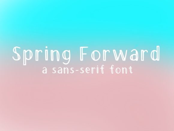 Why the Spring Forward Typeface Is Your Next Design Secret Weapon
